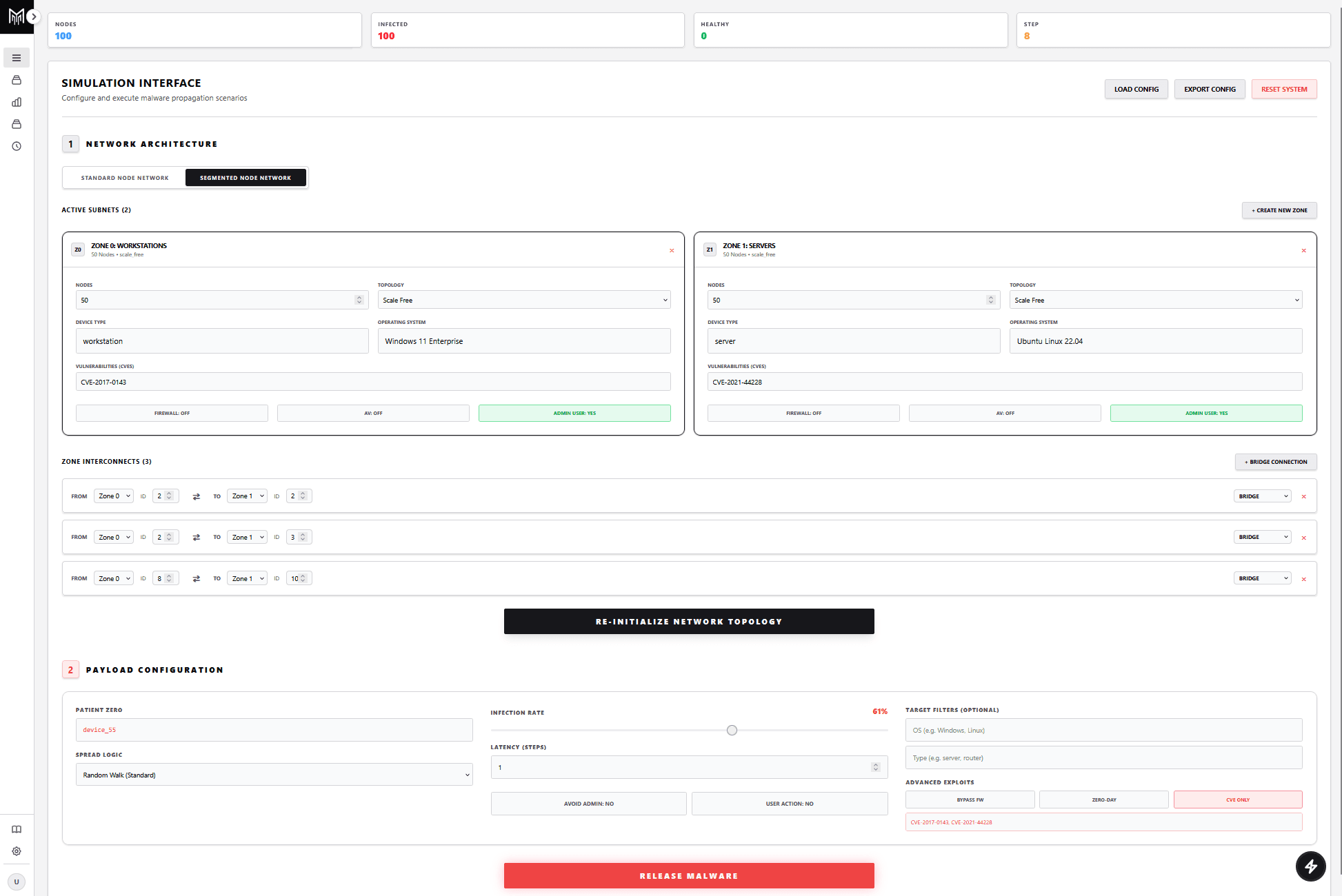 Simulation Interface